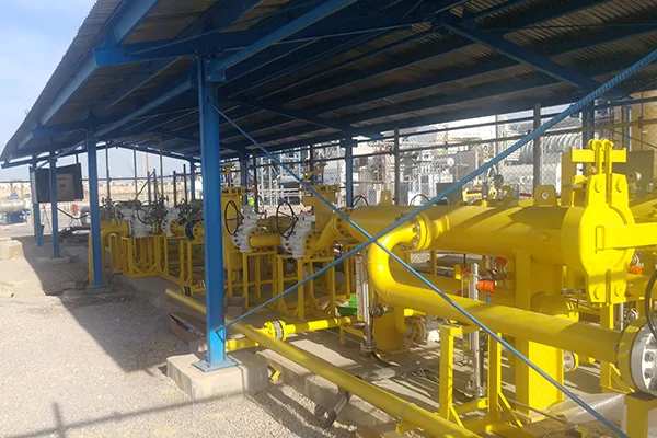 ساخت انواع ایستگاه تقلیل و کنترل فشار گاز